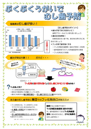 ぶくぶくうがいでむし歯予防①